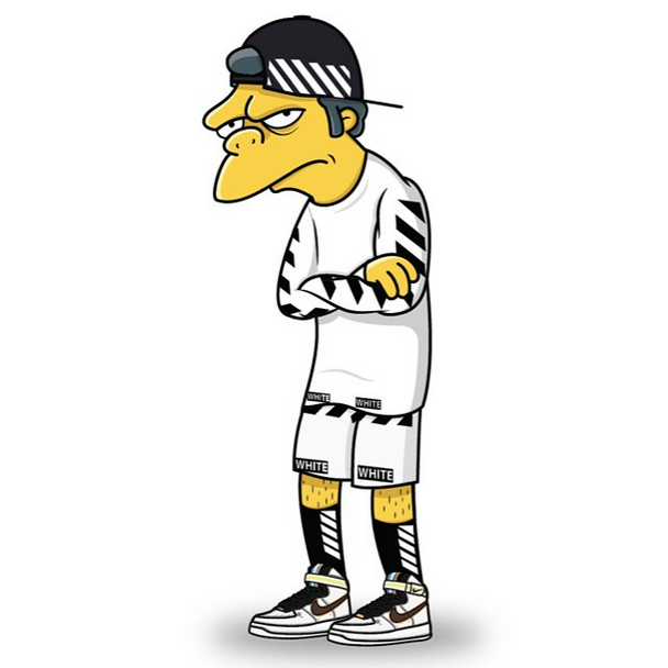 The Simpsons Gets A Streetwear Makeover Fashion Journal