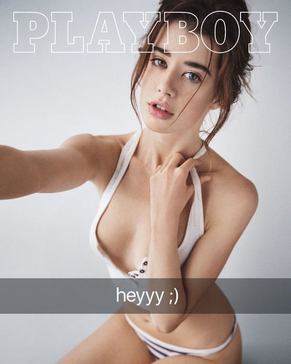 Playboy’s first no-nude issue features zero retouching