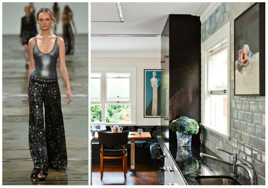 Airbnb matched rooms with Aussie fashion designers and it is strangely satisfying
