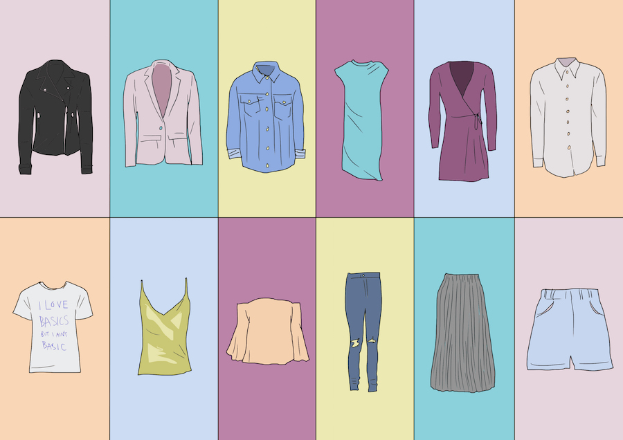 The only 12 items you need in your wardrobe, really
