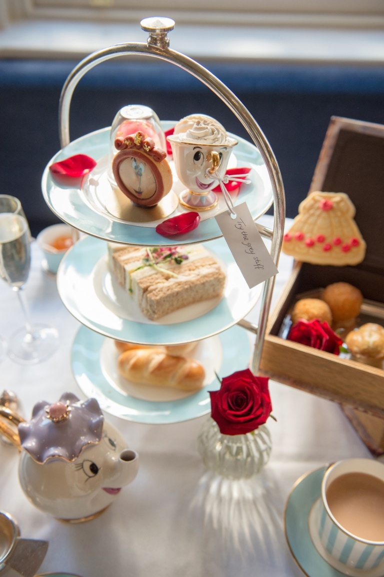 A Beauty and the Beast high tea actually exists and it looks magical