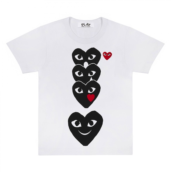 Comme des Garçons emojis now have their own range of T-shirts - Fashion ...