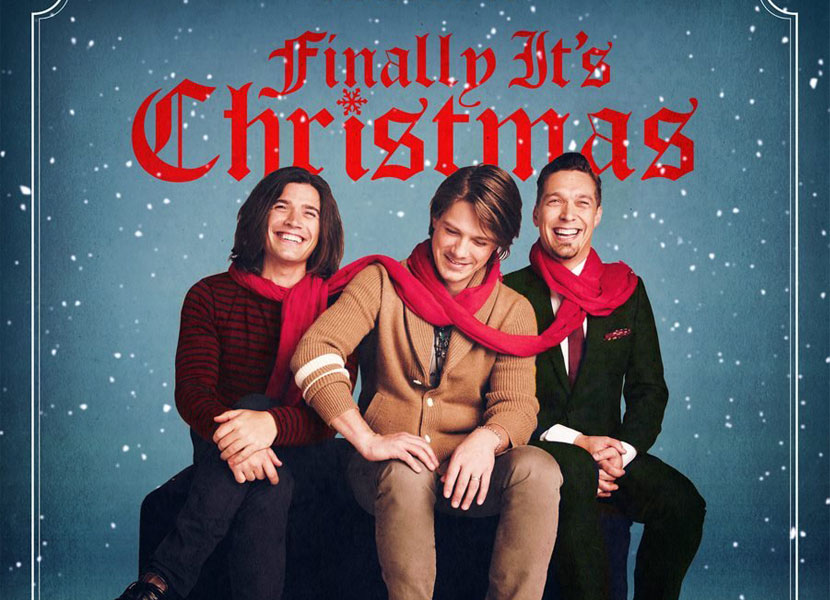 Hanson Finally It's Christmas album cover