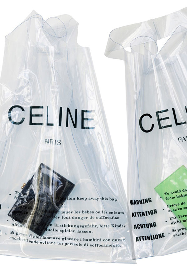 Forget 99c, Céline releases a luxury plastic bag
