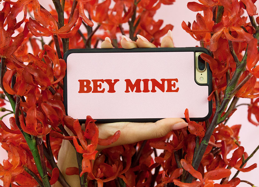 Beyonce Valentine's Day merch phone case