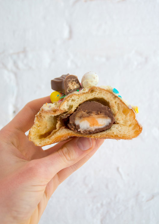 Doughnuts stuffed with Creme Eggs are here just in time for Easter