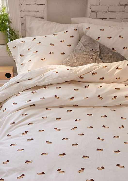 Urban Outfitters has released a sausage dog doona cover