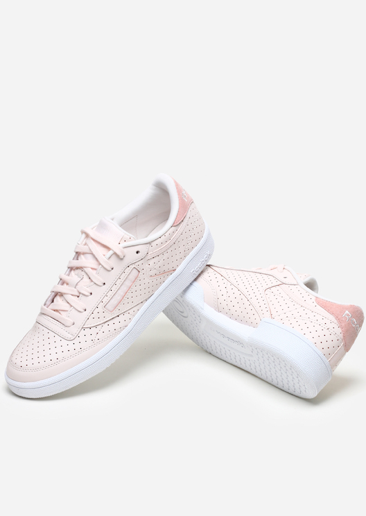Reebok’s Club C 85 now comes in perforated pastel