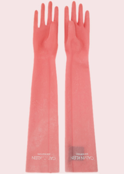 Calvin Klein releases very extra rubber gloves