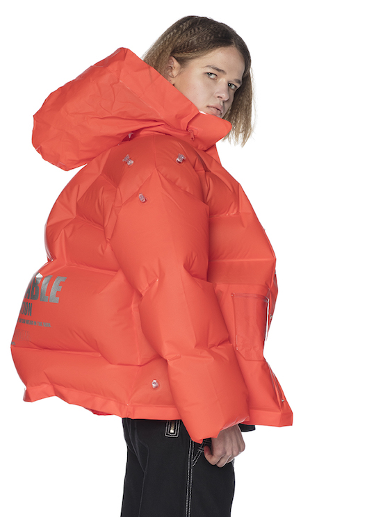 Inflatable PVC Puffer Jacket