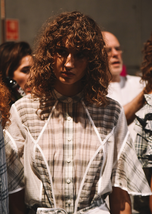 How to: create lived-in ringlets from Acler’s Fashion Week runway