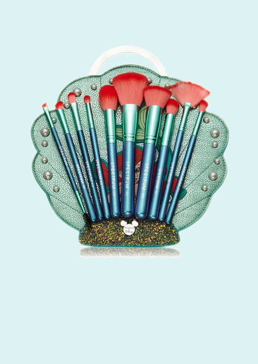 Disney has collaborated on a set of ‘The Little Mermaid’ makeup brushes