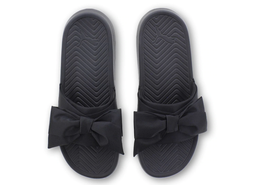 PUMA releases slides decorated with satin bows - Fashion Journal