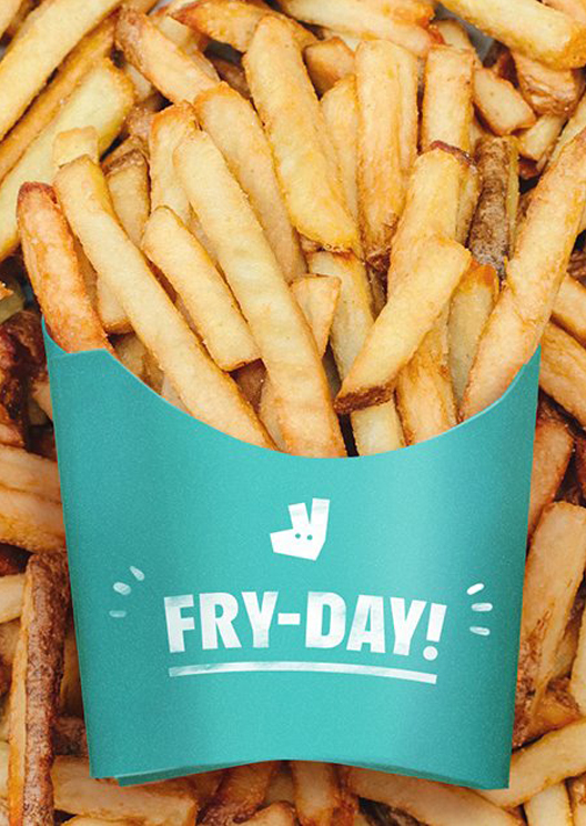 PSA: Deliveroo is giving away free fries today