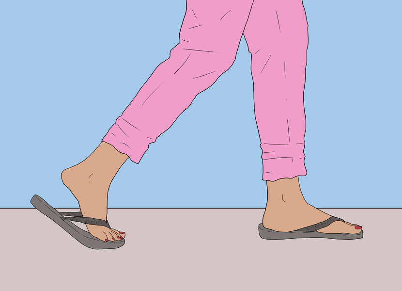 Did Havaianas pay people at NYFW to bring thongs back?