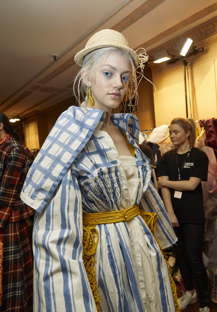 Backstage at MFW’s Town Hall Runway Four – Student Collections