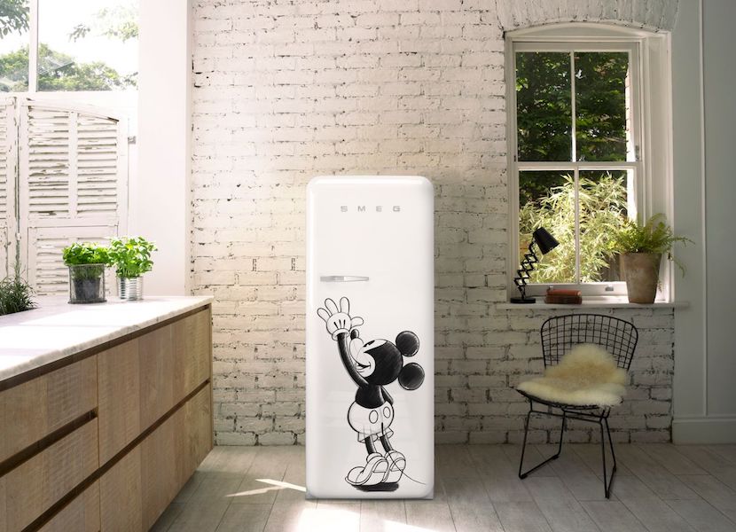 Smeg has teamed up with Disney for a limited-edition fridge