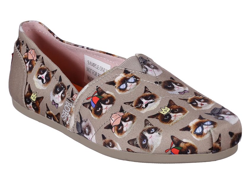 Skechers collaborates with Grumpy Cat 