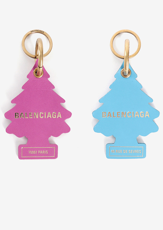 Balenciaga drops air freshener-inspired keyrings