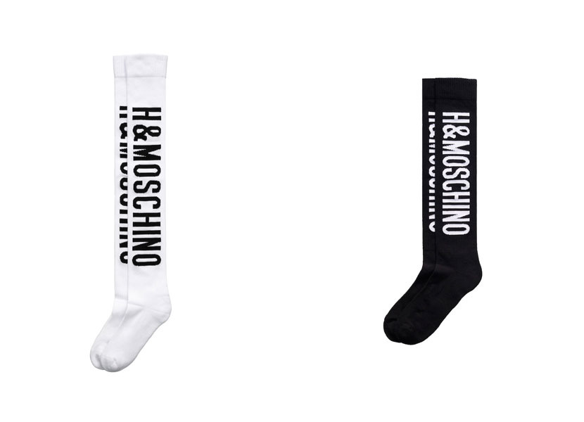 moschino h&m socks