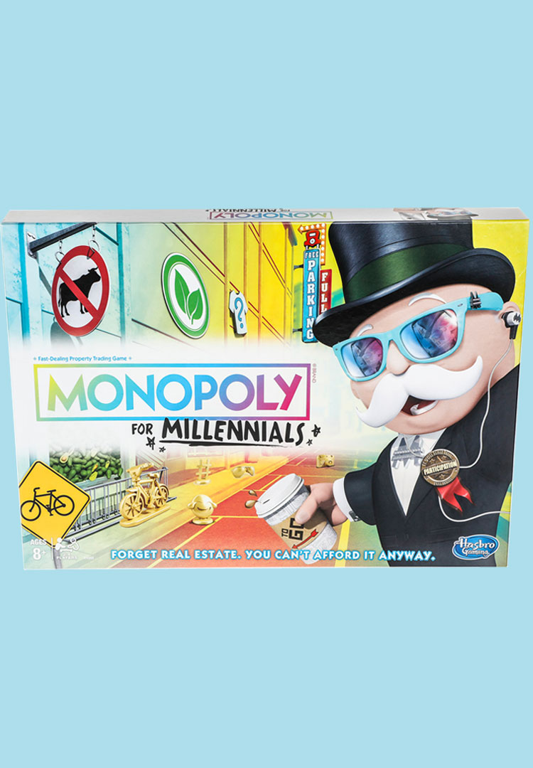 Hasbro unveils ‘most condescending game ever’, Monopoly for Millennials