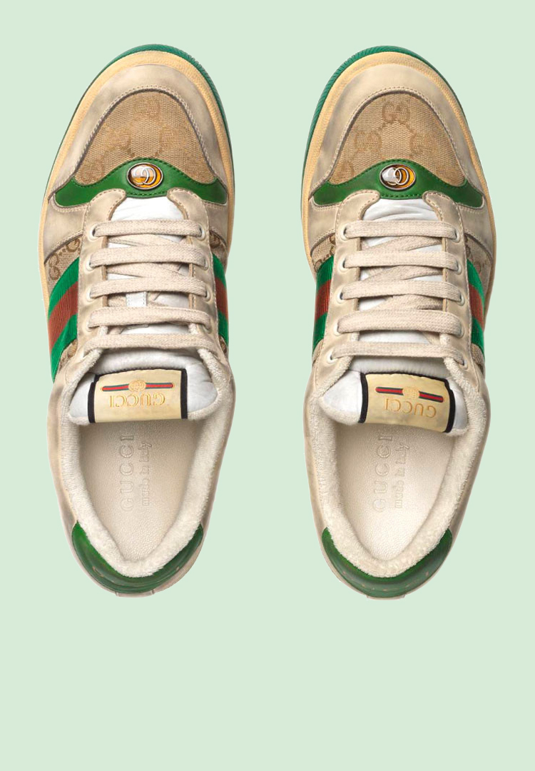 Gucci is attempting to palm off a pair of dirty sneakers for $1,100 ...