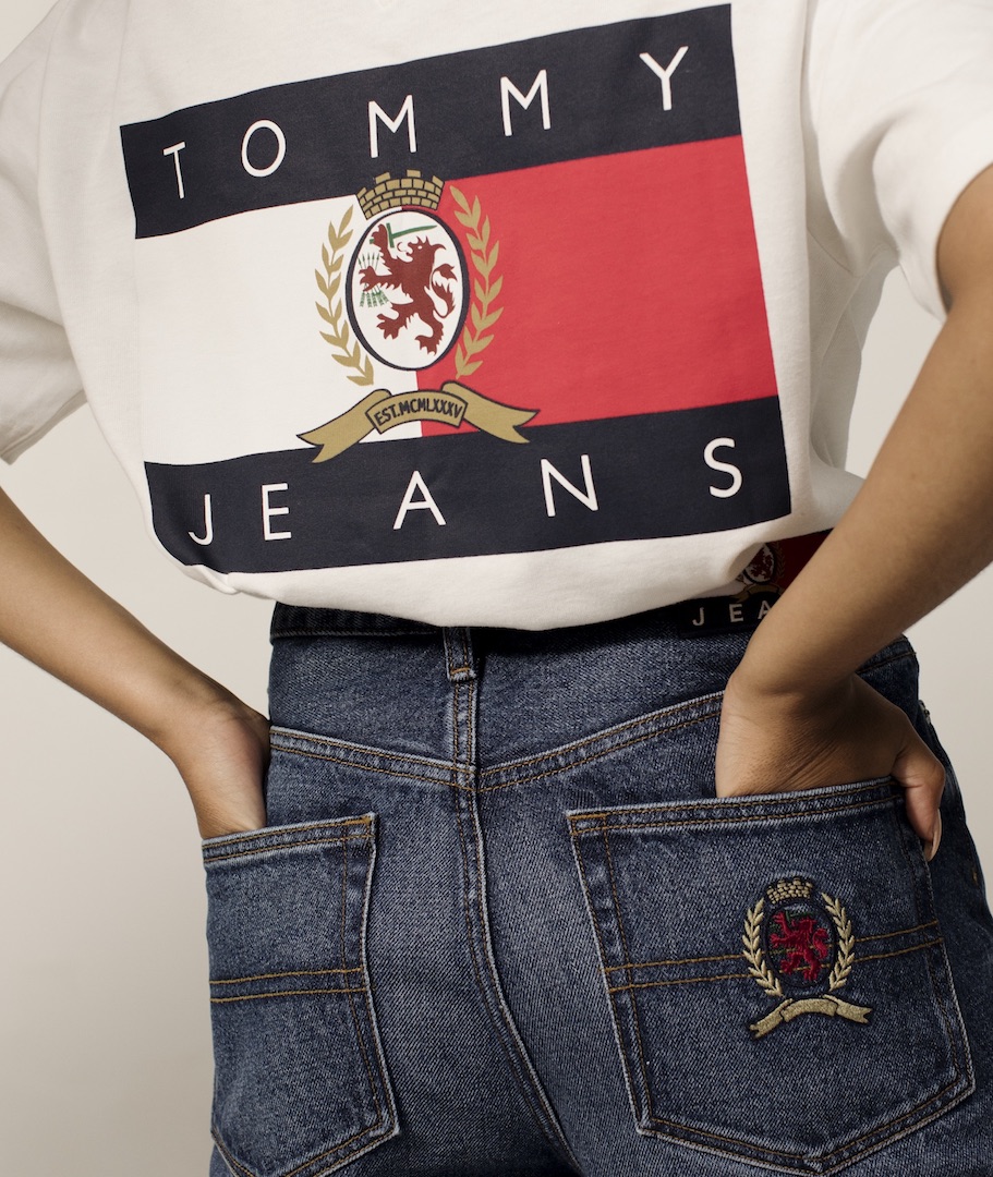 tommy jeans 6.0 crest heritage bumbag