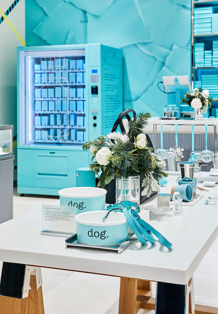 tiffany and co vending machine