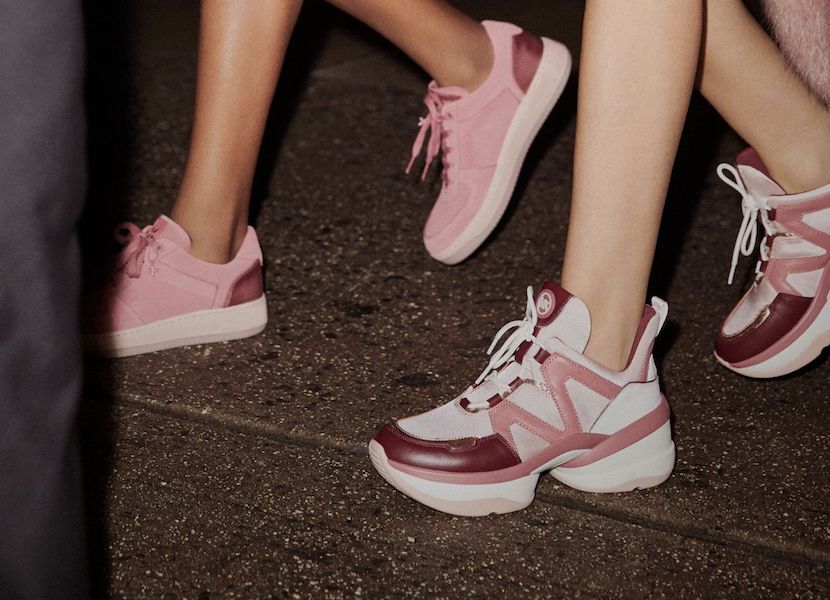 The new Michael Kors sneaker looks suspiciously like a Louis Vuitton one - Fashion Journal