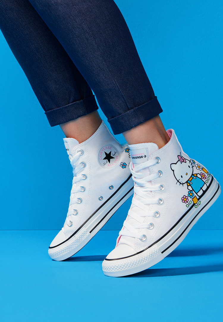 Converse and Hello Kitty deliver a third instalment of their adorable collaboration