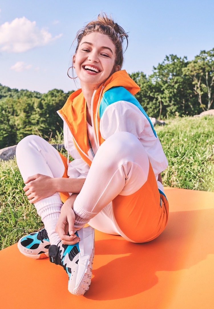 Gigi Hadid’s ’90s-inspired Reebok collection has finally landed