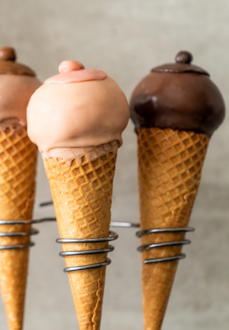 Gelato Messina makes a ‘choc tit’ for the Museum of Contemporary Art