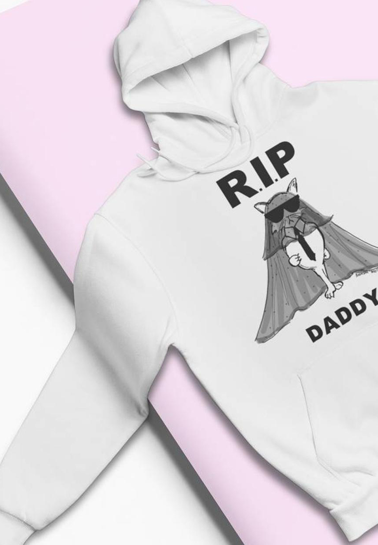 Karl Lagerfeld’s cat releases a ‘RIP Daddy’ clothing collection