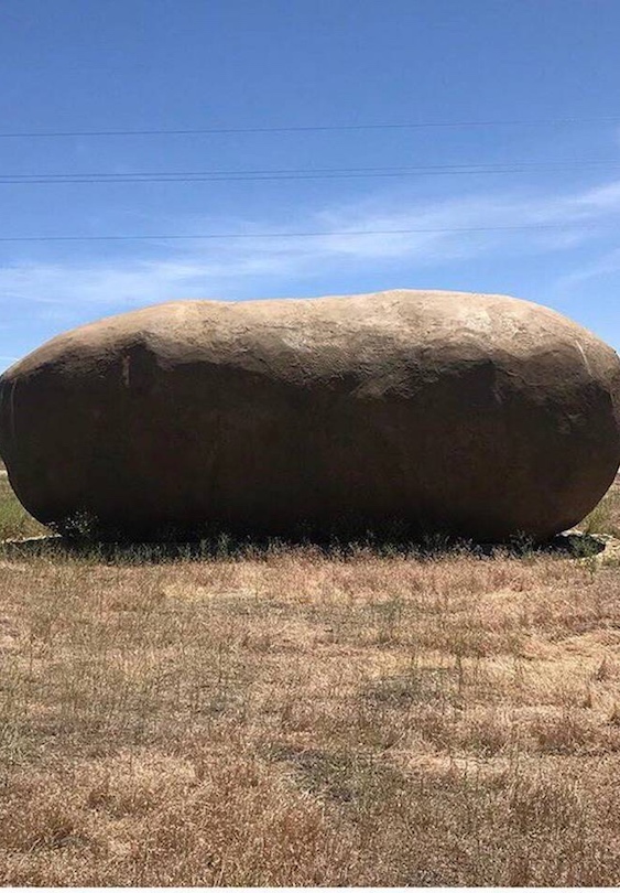A giant potato-shaped Airbnb now exists