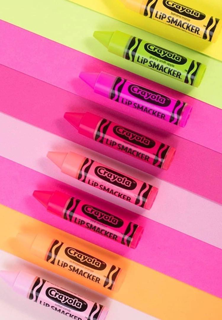 Lip Smacker and Crayola have teamed up like it’s 1998