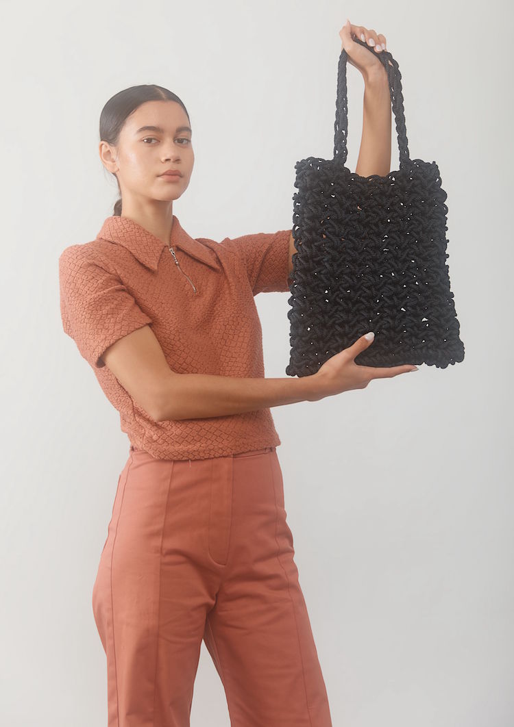 LIMB teams up with not-for-profit SisterWorks on a line of woven bags