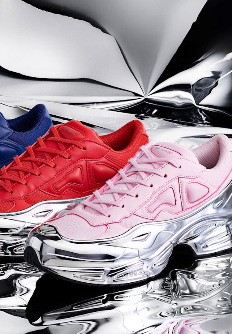 Raf Simons and adidas are bringing us their shiniest collab yet
