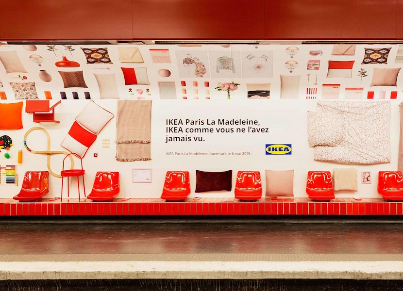 Ikea Turned This Subway Station Into A Pop Up Showroom Fashion