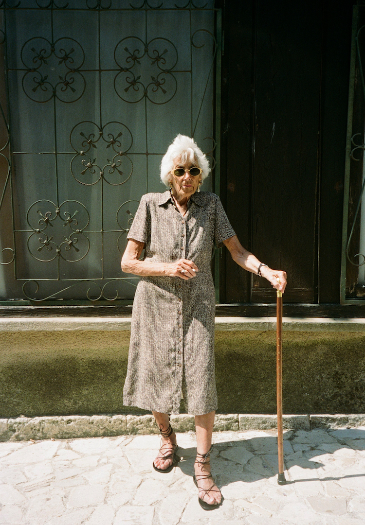 Cool Grandma Joan Hornsby is the star of Maria Farro’s campaign