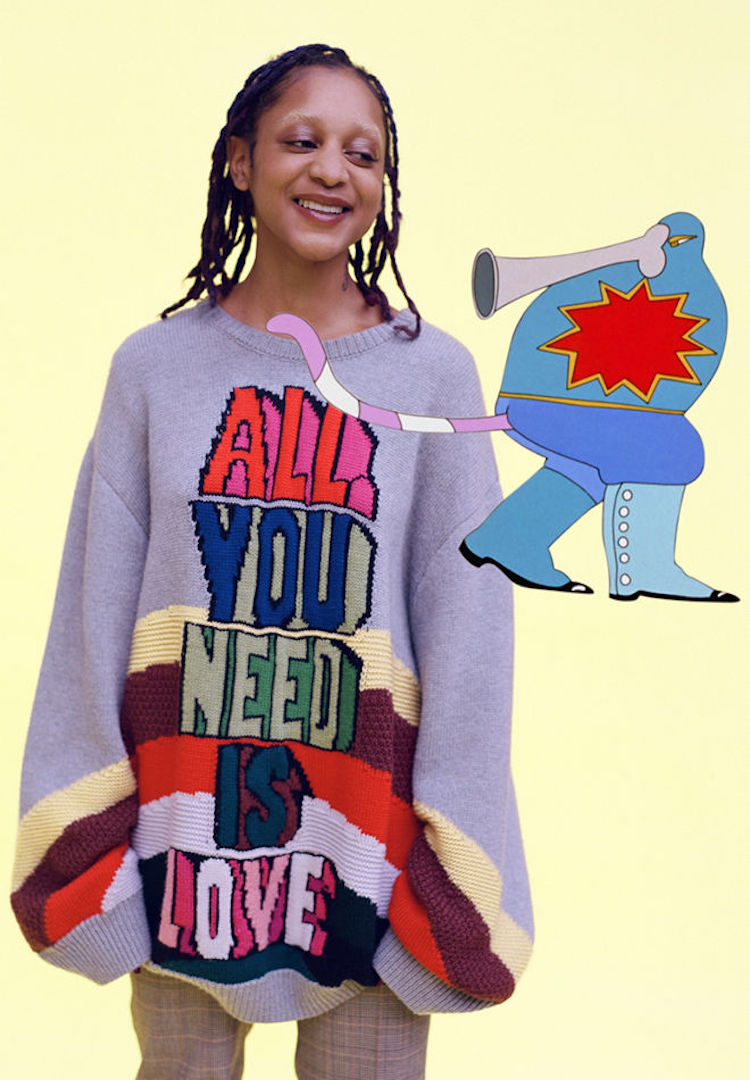 Stella McCartney releases a collection inspired by The Beatles and ‘Yellow Submarine’