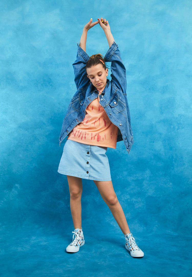 Converse teams up with Millie Bobby Brown for a customisable collection -  Fashion Journal