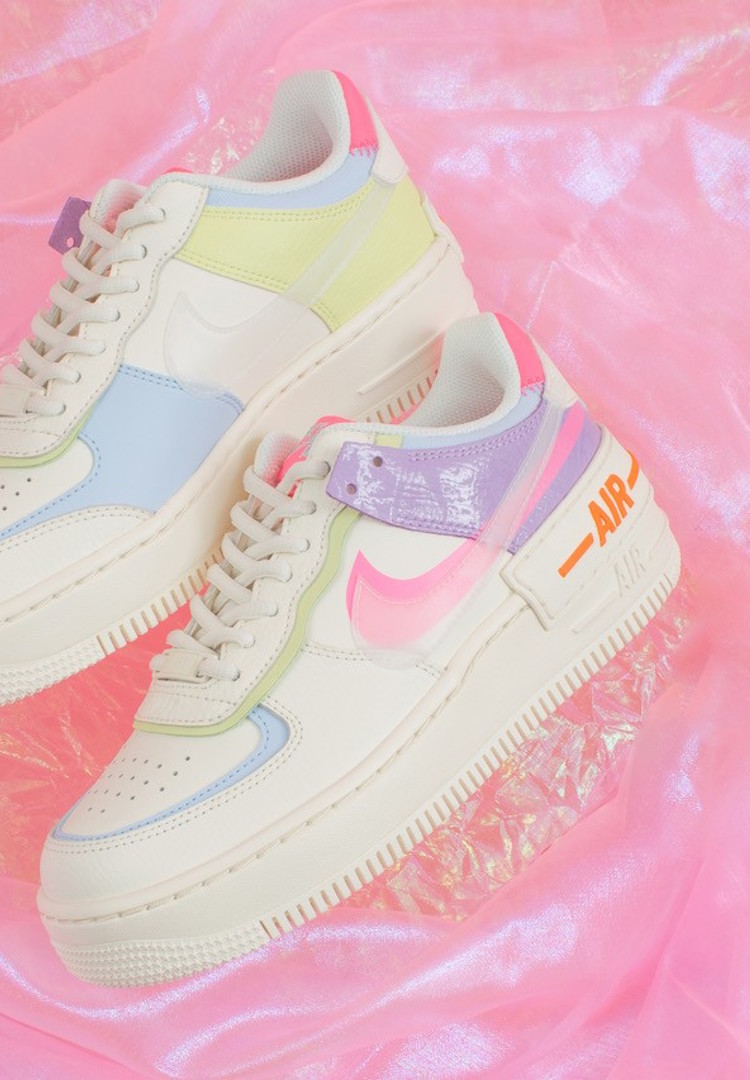 Nike drops an Air Force 1 Shadow candyfloss colourway more ’80s than Cindy Lauper