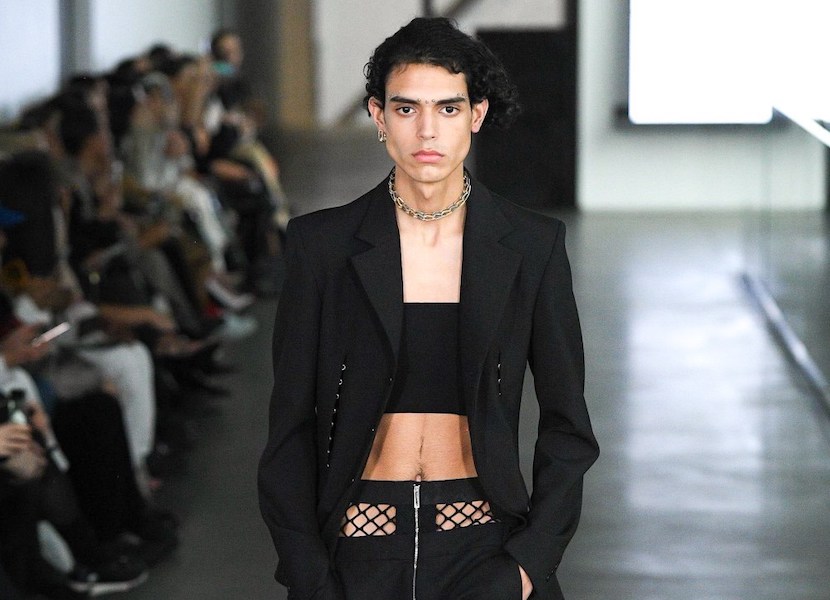 Dion Lee unveils androgynous ’90s-inspired collection at NYFW