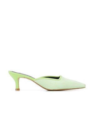 SALONDEJU Lizard-Effect Low-Heel Mules on FARFETCH