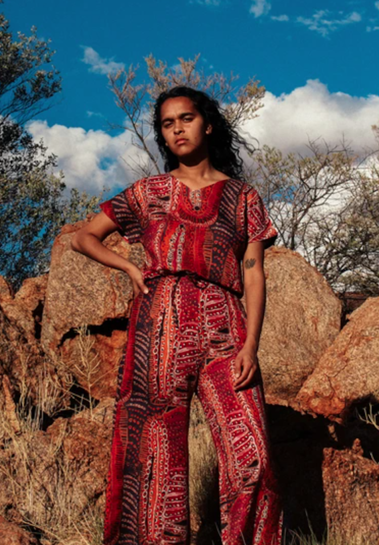 North’s ‘Warlu’ collection celebrates Warlpiri artists’ designs through fashion
