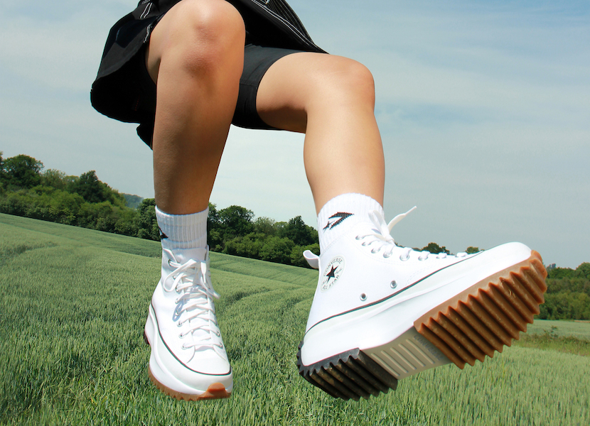 do converse platforms run small