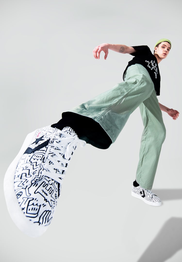 Converse’s new Keith Haring collection brings the streets of New York to your soles