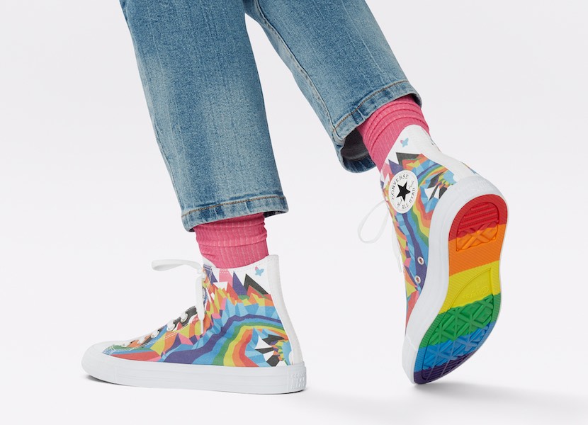 Converse's 2021 Pride range is partnering with LGBTQIA+ All Stars