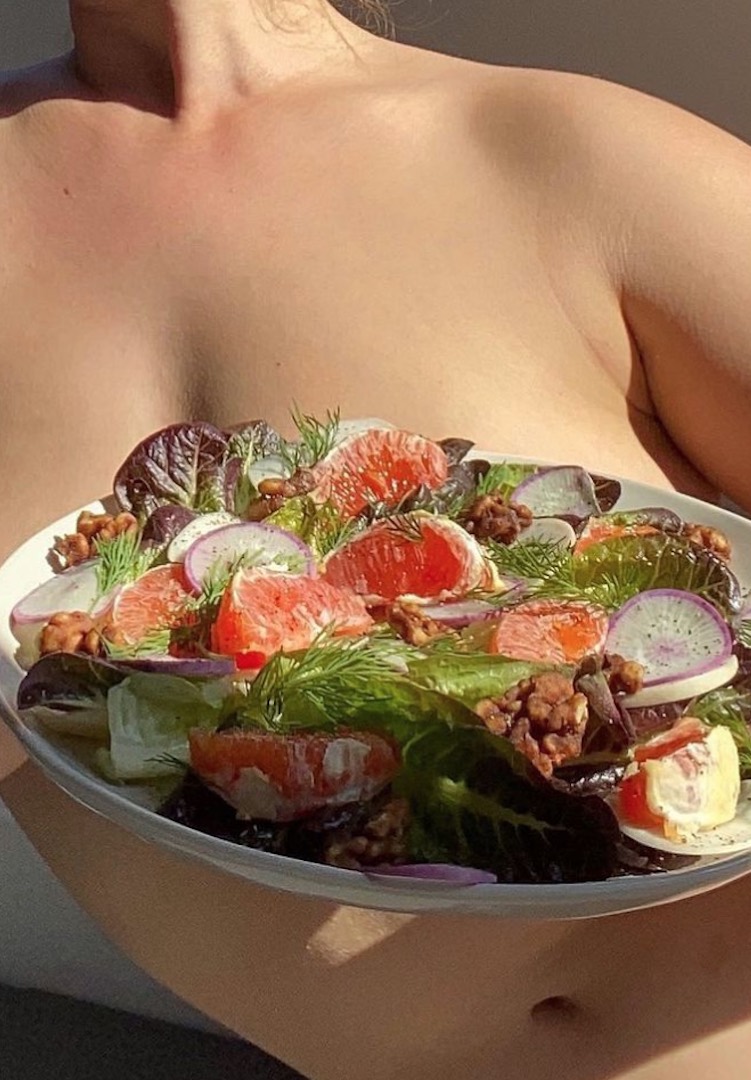 I tried cooking in the nude (so you can too)