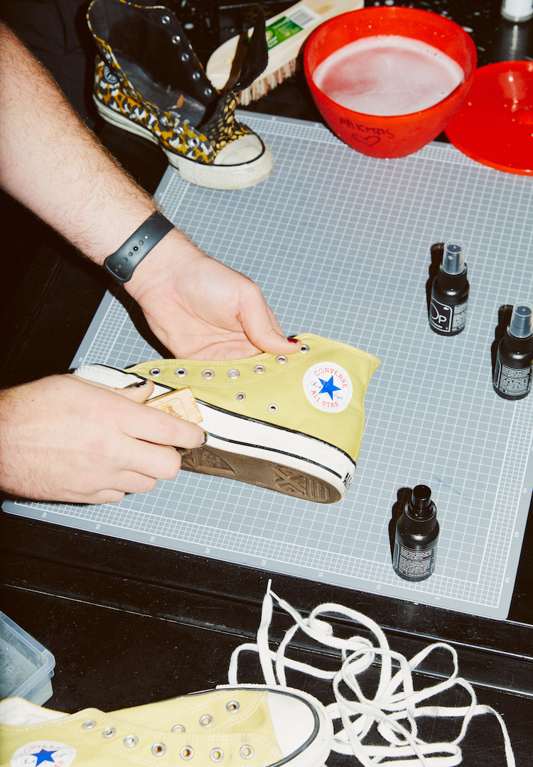An expert on how to properly clean your Converse